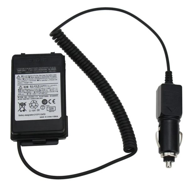 YAESU SBR-24LI Battery Eliminator Car Charger Adaptor for FT-70D FT70D FT-70DR FT70DR FT-70DS FT70DS Two Way Radio Walkie Talkie - Image 2