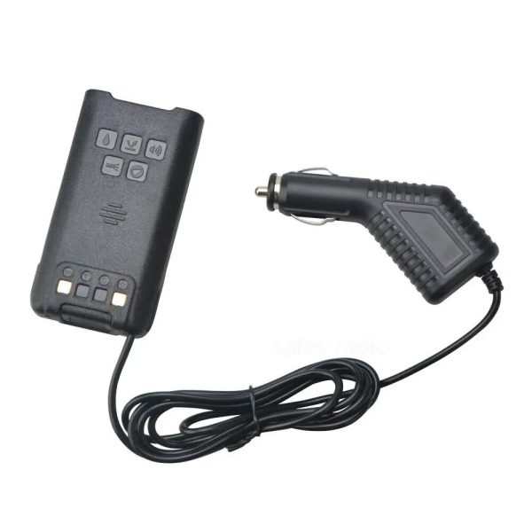 5pcs/lot Cigarette lighter Battery Eliminator Car Charger For BaoFeng Radio UV-9R UV-9R PLUS BF-A58 BF-9700 BF-R760 T57
