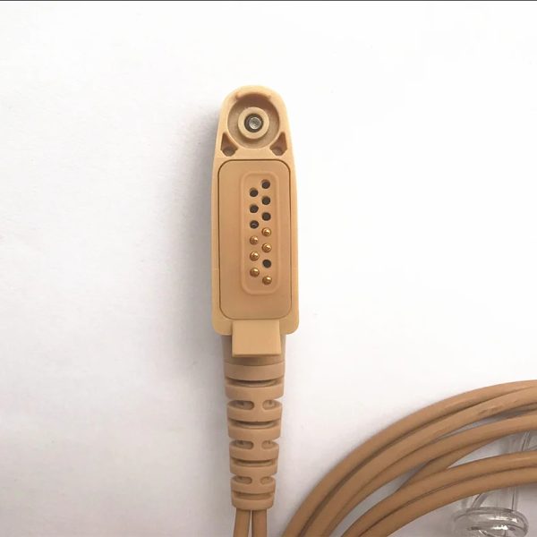 Covert Acoustic Tube Earpiece Headset Mic for Motorola GP328Plus GP344 GP388 GP688 Two Way Radio - Image 2