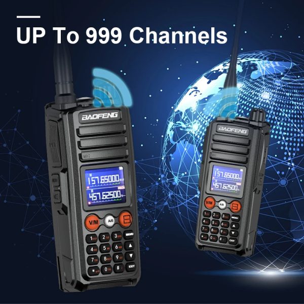 13.5W Amateur Radio Baofeng UV-27 Pro Max Three Bands UHF VHF Walkie Talkie - Image 2