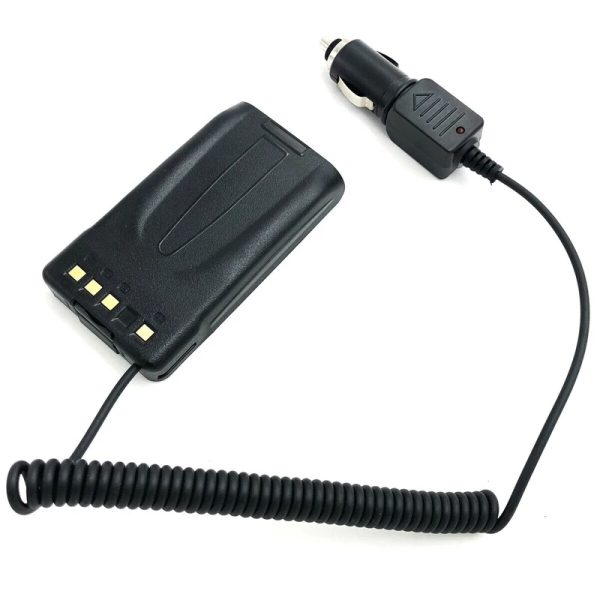 KNB25A 12/24V Car Charger Battery Eliminator Adapter For KENWOOD TK2140 TK3140 TK2160 TK3160 TK2170 TK3170 Radio for KNB-25A - Image 2