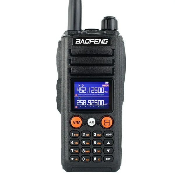 BAOFENG UV-27L 2024 Three Bands Portable Two Way Radios UV-27 Pro Max 10W Tri-Band 999CH NOAA Type-C Charging BF-UV27L - Image 3