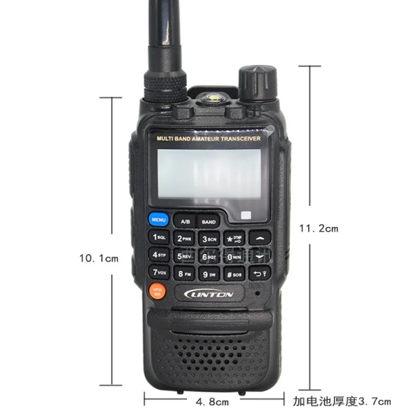 Linton LT-9900 UV Multi-band Portable Walkie Talkie 10W High Power Outdoor Thicker Battery Handheld Radio - Image 4
