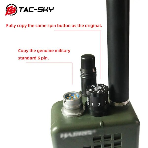 AN / PRC 152 152A Military Two way Radio Model Virtual Broadcast Box, Harris Military Virtual Chassis PRC 152 152a - Image 4