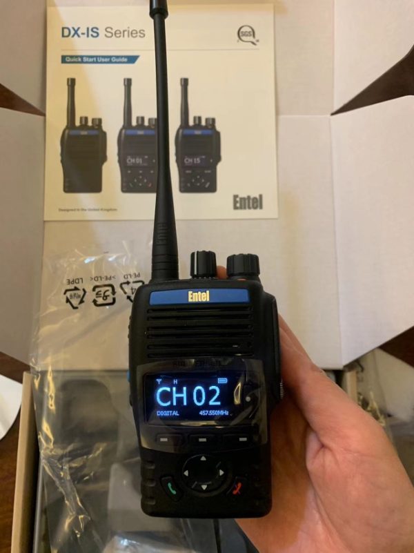 DX585M-IS ENTEL Explosion-proof DMR Digital Radio UHF IP68 Waterproof