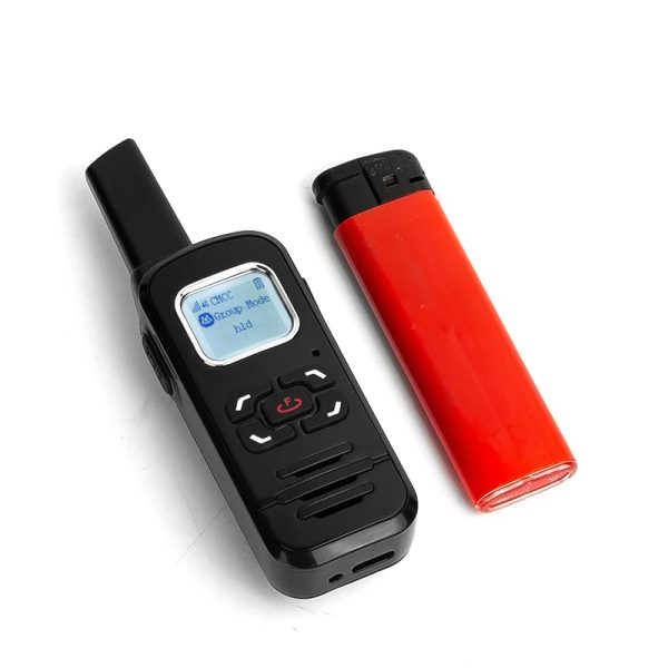 2pcs Super Mini walkie talkie 200 km mini CD-K1 network radio 4G with sim card  two-way radio - Image 4