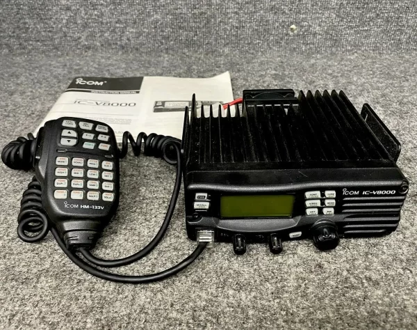 ICOM IC-V8000 75W VHF Marine Walkie Talkie 2 meters Vehicle Mounted Radio - Image 4