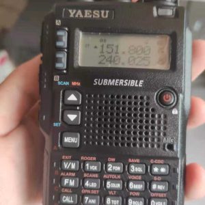 Yaesu VX-8DR GPS Dual Frequency Bluetooth Submersible Portable Ham Radios