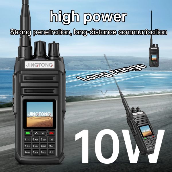 Jingtong JT-3988 Multi Band Amateur Radio 10W Air Band Radio NOAA Wireless Frequency Tyep-C Charge U/VHF DTMF Handheld FM Scrambler - Image 3