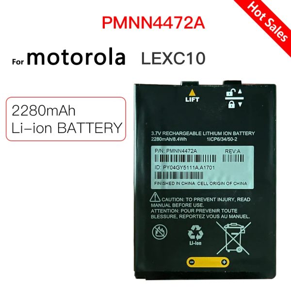 Motorola LEXC10 PMNN4472A PA33GAB013A walkie-talkie Rechargeable battery