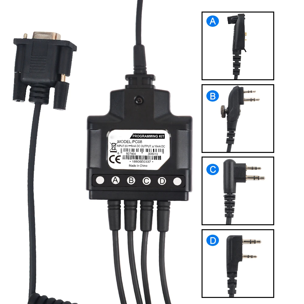 PC08 Universal Programming Cable Programming Kit 4 in 1 Multiple ...