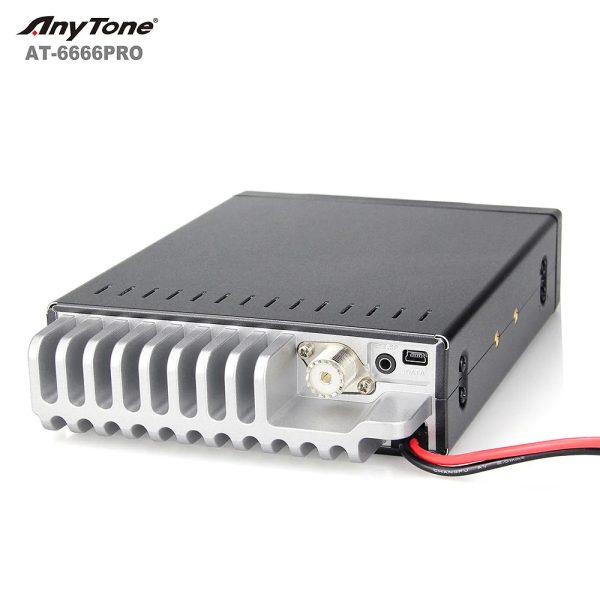 New AnyTone AT-6666pro 28-29.7MHz 80W High Power CB Radios Mobile Transceiver CW/AM/FM/USB /LSB/PA Mode 40CH Car Mobile Radio - Image 4
