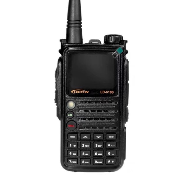 Linton LD 6100 Double PTT UV Dual-band DMR Tier II Outdoor Digital Portable Transceiver