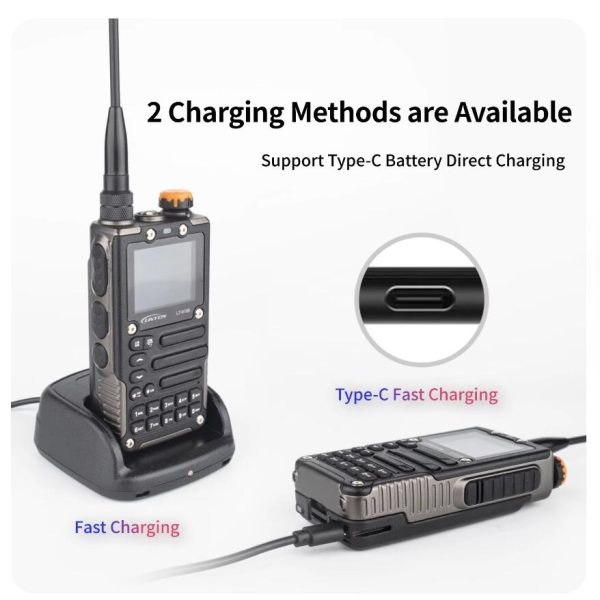 LINTON LT-9100 Portable Radio High Power Ultra Wide Frequency 18-630 840-1300MHz  - Image 4