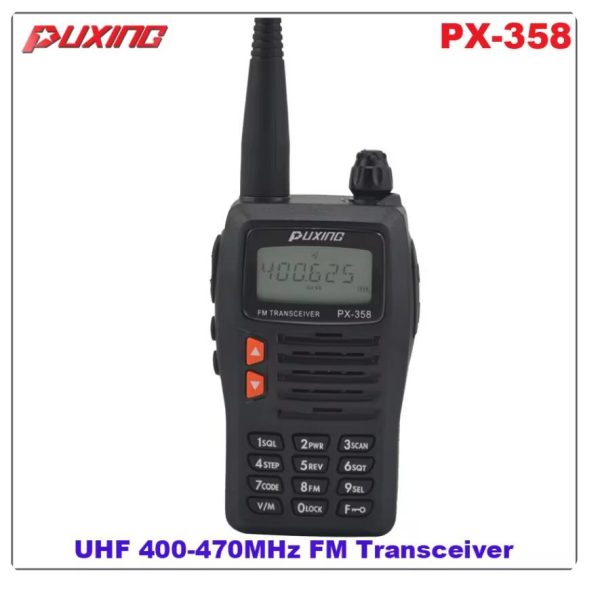 Walkie Talkie Brand Original Puxing PX-358 UHF 400-470MHz Free Shipping - Image 2