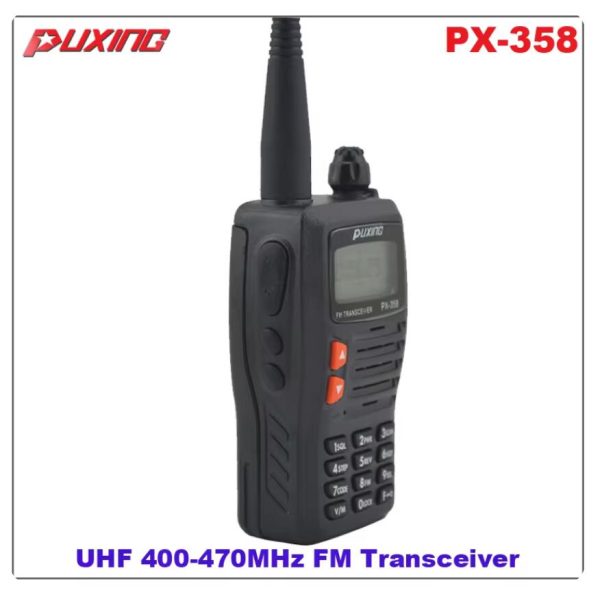 Walkie Talkie Brand Original Puxing PX-358 UHF 400-470MHz Free Shipping - Image 3