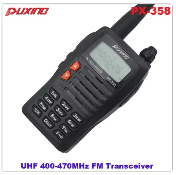 Walkie Talkie Brand Original Puxing PX-358 UHF 400-470MHz Free Shipping - Image 4