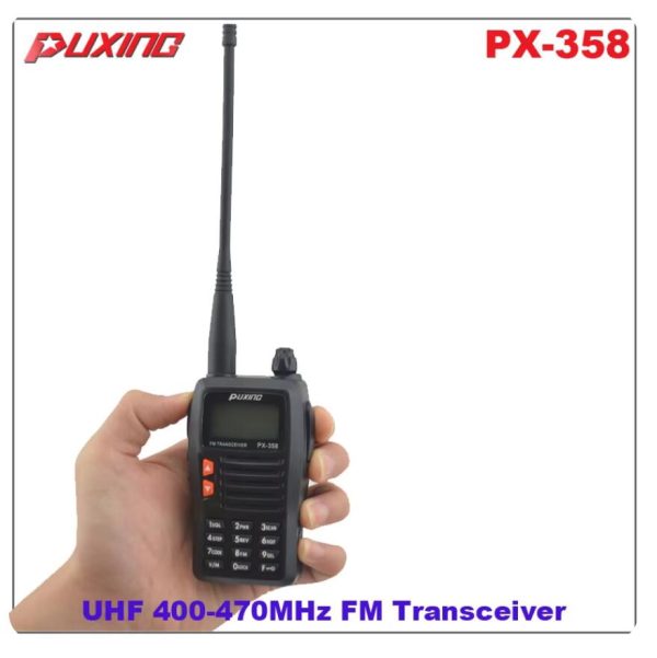 Walkie Talkie Brand Original Puxing PX-358 UHF 400-470MHz Free Shipping