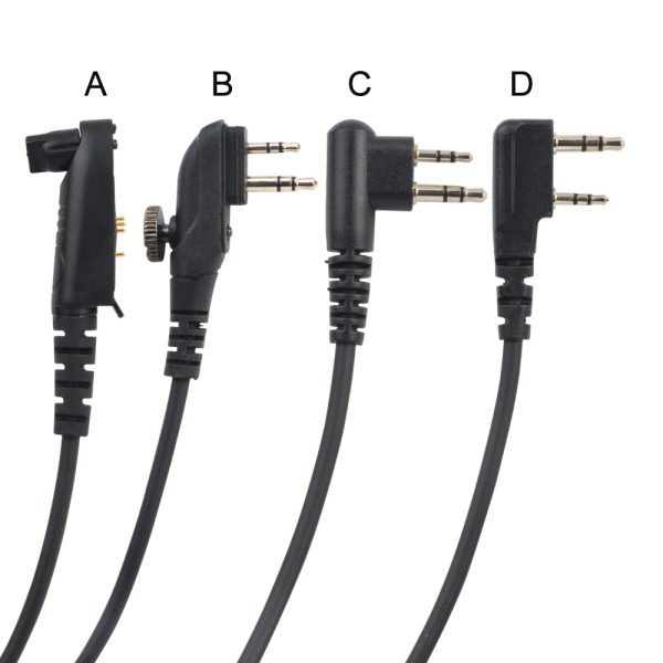 PC08 Universal Programming Cable Programming Kit 4 in 1 Multiple connectors for Hytera TC-500,TC-508 TC-610 TC-700,TC-780 PD412 PD482i HYT Analog Radios - Image 2