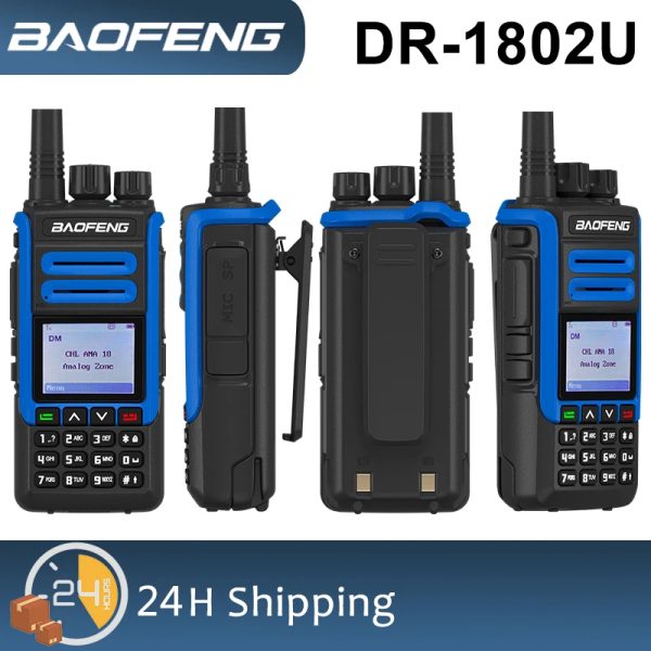 Baofeng DR-1802U DMR Portable Radio Advanced AES256 Encryption 2200mah 1024 Channel UHF 400-470MHZ Long Range Digital Walkie Talkie - Image 2