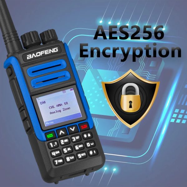 Baofeng DR-1802U DMR Portable Radio Advanced AES256 Encryption 2200mah 1024 Channel UHF 400-470MHZ Long Range Digital Walkie Talkie - Image 4