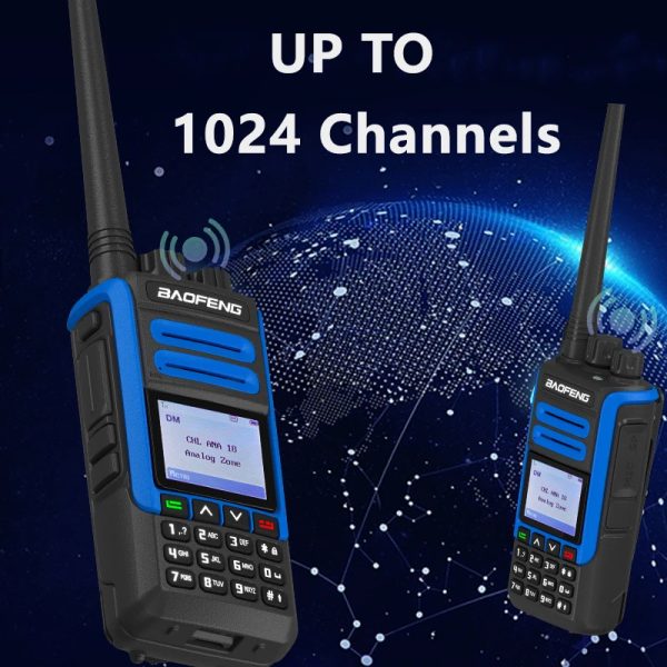 Baofeng DR-1802U DMR Portable Radio Advanced AES256 Encryption 2200mah 1024 Channel UHF 400-470MHZ Long Range Digital Walkie Talkie - Image 6