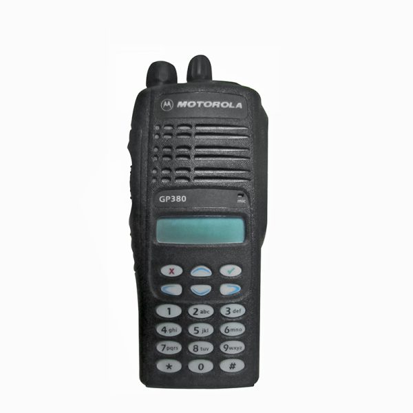 Motorola GP380 Original UHF VHF Full Keypads Handheld Amateur Radio - Image 4