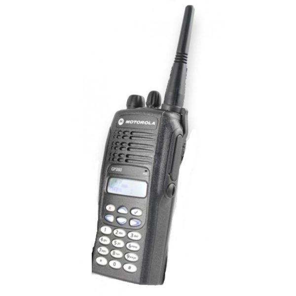 Motorola GP380 Original UHF VHF Full Keypads Handheld Amateur Radio - Image 3