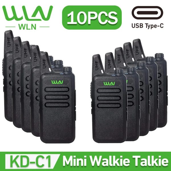 10PCS/LOT Wholesale Online WLN KD-C1 Mini UHF Amateur Radio
