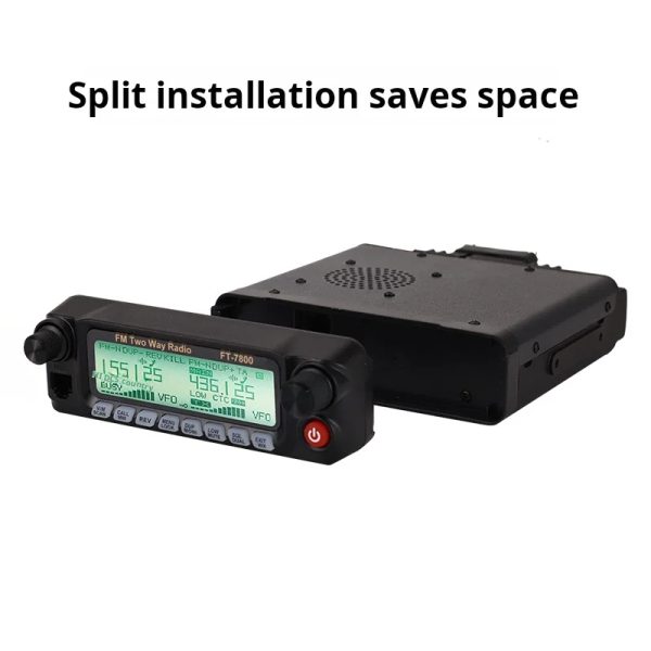 WICJIE FT-7800 Dual Band UV 50W High-power for Self Driving Tour Outdoor Mobile Vehicle Radio - Image 2
