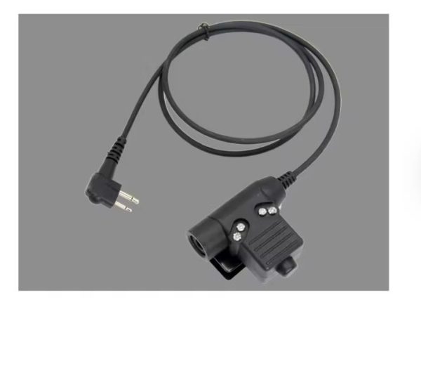 U94 PTT 7.1mm Tactical Telescopic Throat Controlled Walkie Talkie Headset For Motorola GP88S GP300 A8 12 Radio 2 Pin M Earphone - Image 5