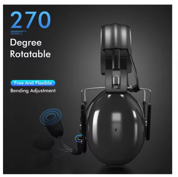 Artudatech-Aviation Headset with Noise Cancelling, Pilot Headset, 7.1mm Plug, Excellent Acoustic Design Earphone - Image 4