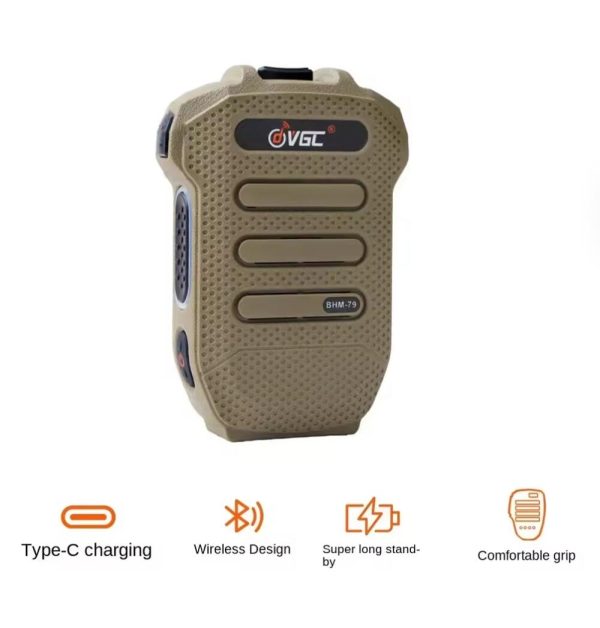 BHM-79 Bluetooth Wireless Walkie Talkie Microphone Lightweight Handheld Wireless Microphone For VR-N7500/N75/N76/N65 - Image 2