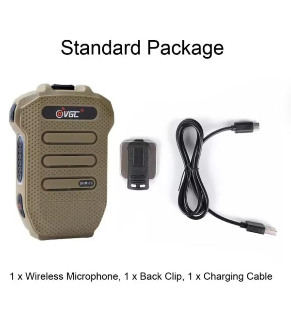 BHM-79 Bluetooth Wireless Walkie Talkie Microphone Lightweight Handheld Wireless Microphone For VR-N7500/N75/N76/N65 - Image 6