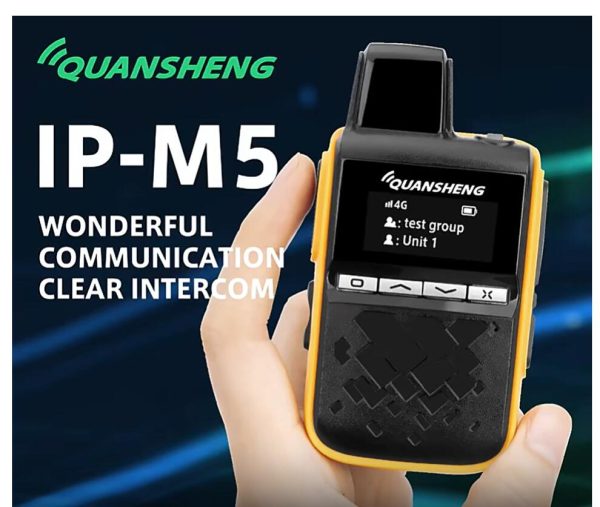 QUANSHENG 5G Poc Radio PTT Network Radio IP-M5