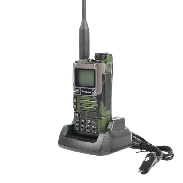 New Arrival 5W Yellow/Amy Green UV-K6 Quansheng Walkie Talkie  - Image 3