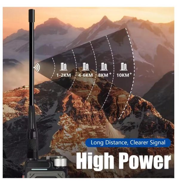 Antenna SMA-Female Dual Band 144/430MHz For Baofeng UV-32 UV-26 DM-32 DM-1701A Quansheng UV-K6 UV-K5 etc - Image 3