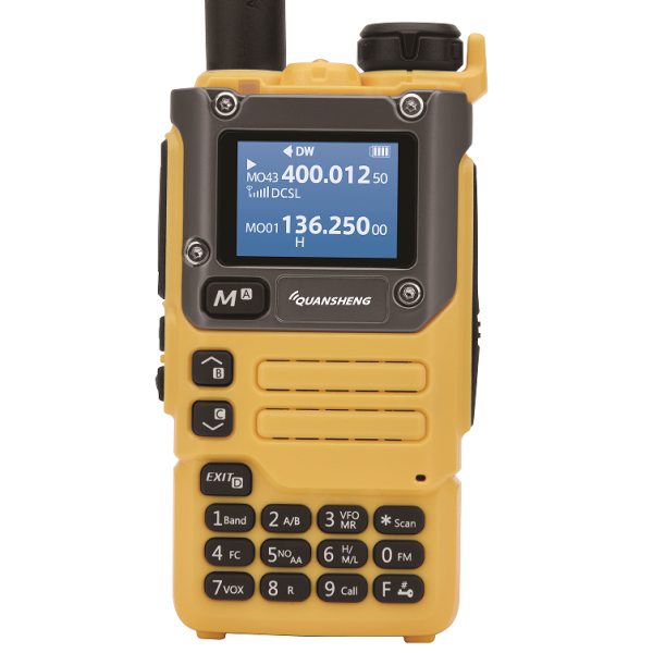 New Arrival 5W Yellow/Amy Green UV-K6 Quansheng Walkie Talkie  - Image 2