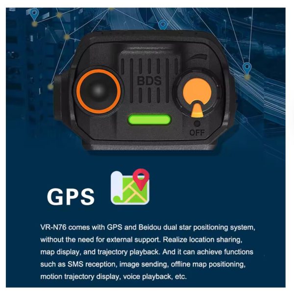 VR-N76 Walkie Talkie With GPS Positioning Waterproof Bluetooth APRS Function Ham Two Way Radio - Image 4