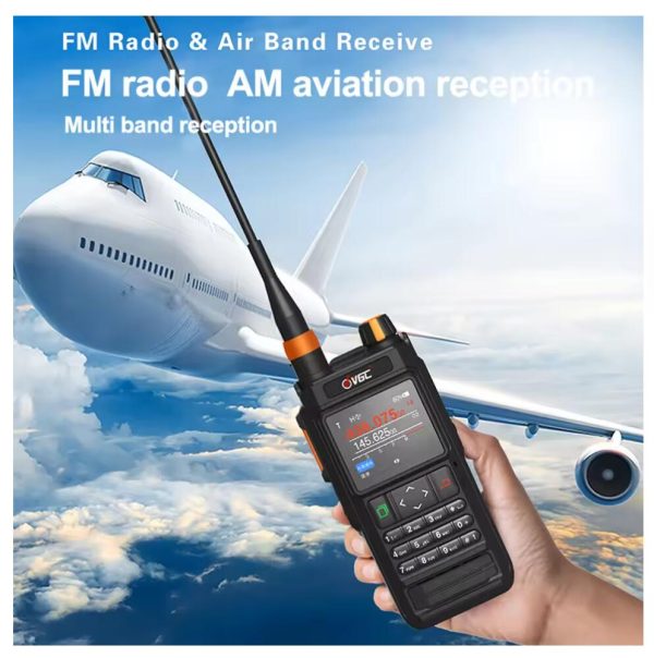 VR-N76 Walkie Talkie With GPS Positioning Waterproof Bluetooth APRS Function Ham Two Way Radio - Image 6