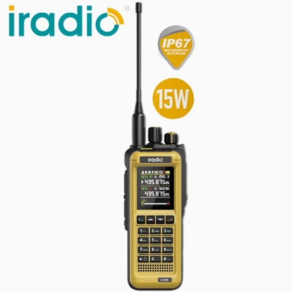 Iradio UV-99 Multicolor Handheld Ham Radio Multi-bands AM FM IP67 Waterproof Walkie Talkie - Image 3