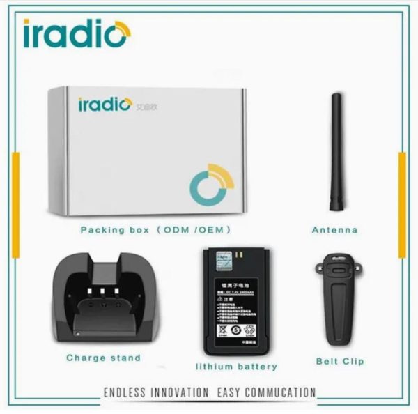 Iradio UV-99 Multicolor Handheld Ham Radio Multi-bands AM FM IP67 Waterproof Walkie Talkie - Image 6