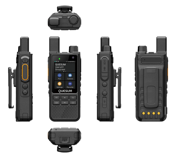 QUANSHENG NeW Model MP70S 4G Smart PoC Water-proof Two-Way Radio Android System Walkie Talkie - Image 6