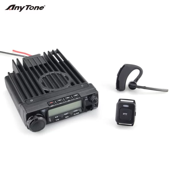 2025 Anytone AT-588Max 70W Bluetooth Mobile Transceiver with Air Band & 512 Channels - Image 3