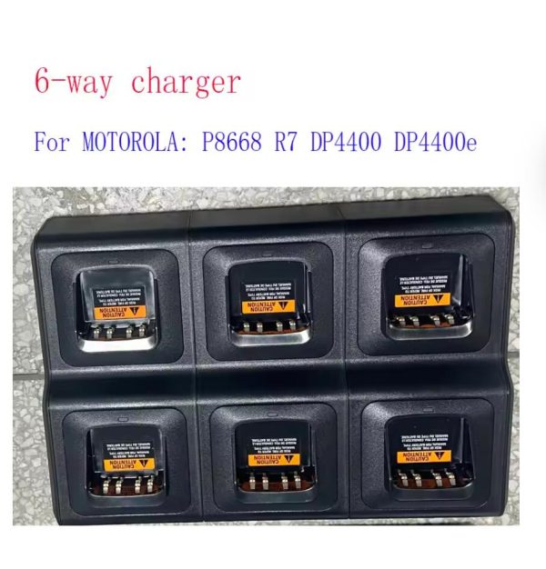 Motorola 4-6-8 Charger For Motorola Xir P8668 P8268 R7 DP4400e Dp4400 Dp4800 Dp4801 dep550 dep570 dp2000 dp2400 dp2600 Etc talkie walkie