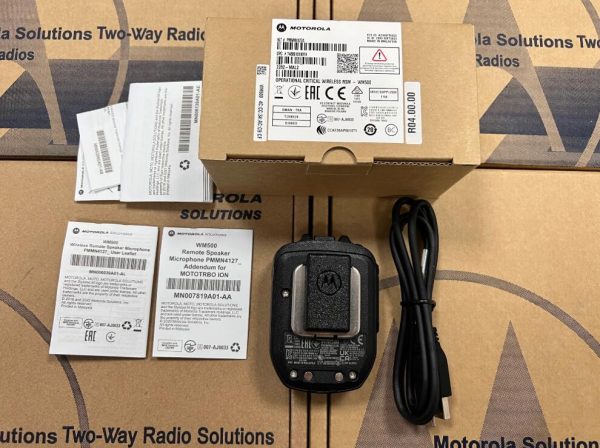 Original Motorola Two Way Radio R7 ion Walkie Talkie WM500 wireless remote speaker microphone PMMN4127 - Image 2