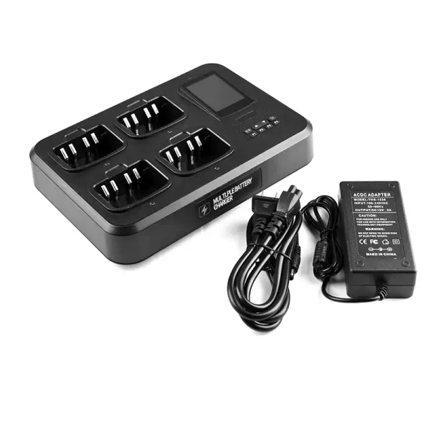 Motorola GP328D GP338D+ XIR P6600 P6620 Multi Ways Charger PMNN4409AR