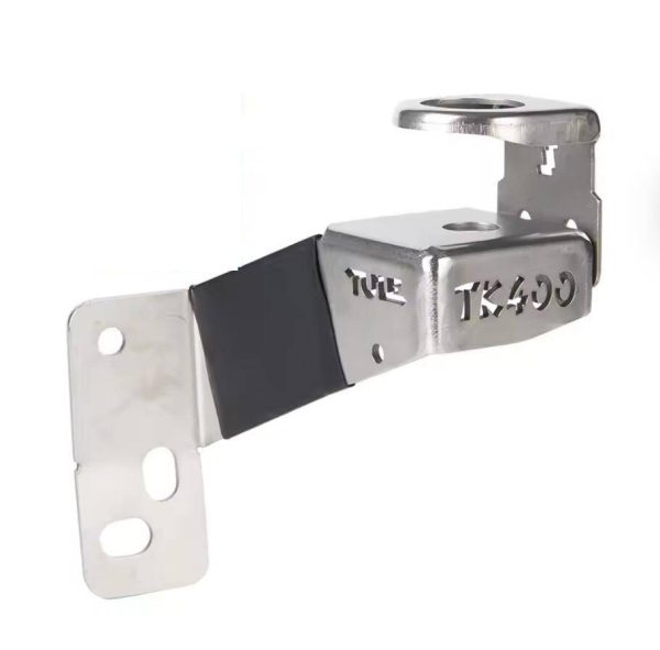 TK400 Tailgate Antenna Holder Stand Stainless Steel Anti-theft Antenna Bracket for Car-mounted Walkie Talkie