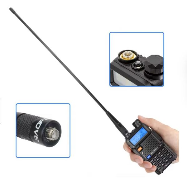 Walkie Talkie BF 771 PRO Dual Band Antenna SMA-Female High Gain Antenna for Baofeng UV-5R UV 21 PRO V2 5RH Quansheng UV K6 K5(8) Radios - Image 4