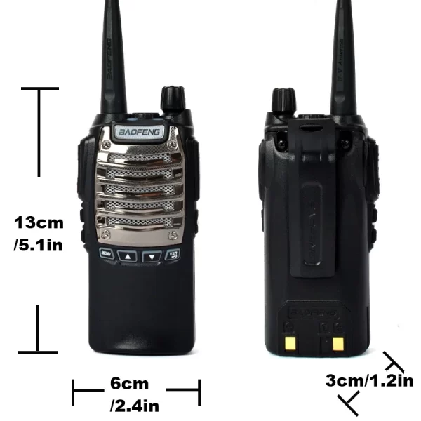 Free Shipping Baofeng UV-8D Ham Radio 5W UHF 16Channels FM Portable Transceiver